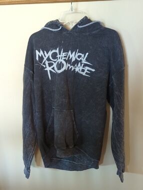 Athletic Works Black Washed My Chemical Romance Hoodie